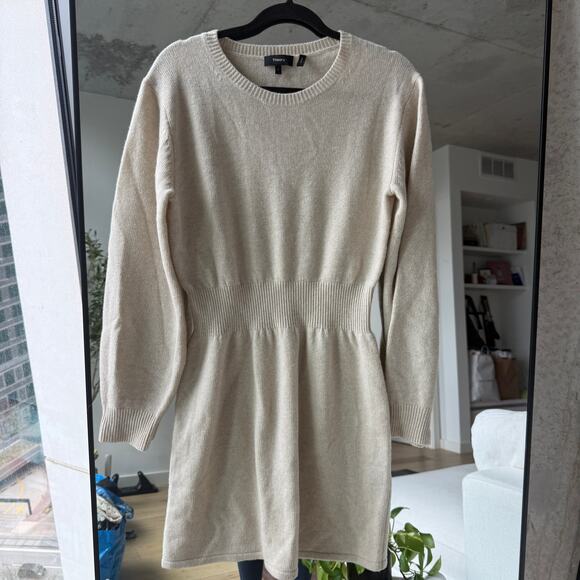 Theory Wool Cashmere Sweater Dress - Picture 2 of 5